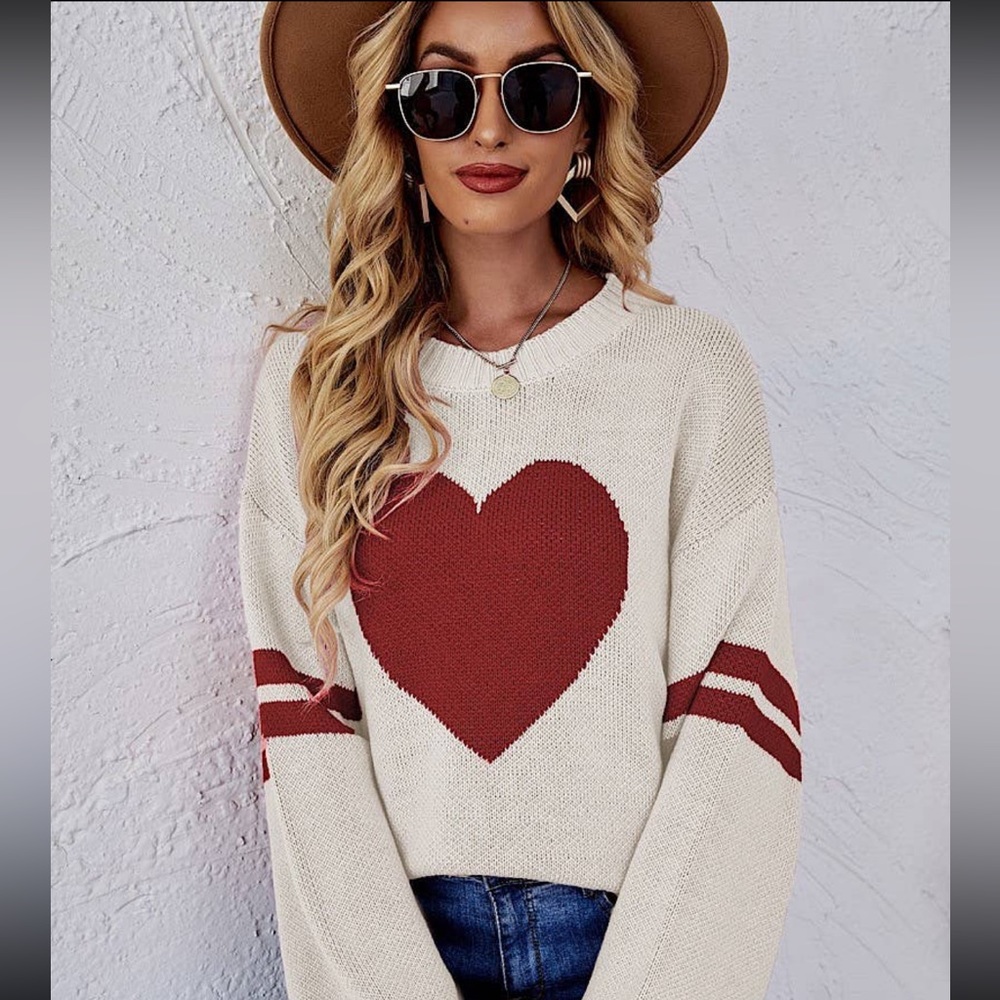 Cozy Heart Sweater